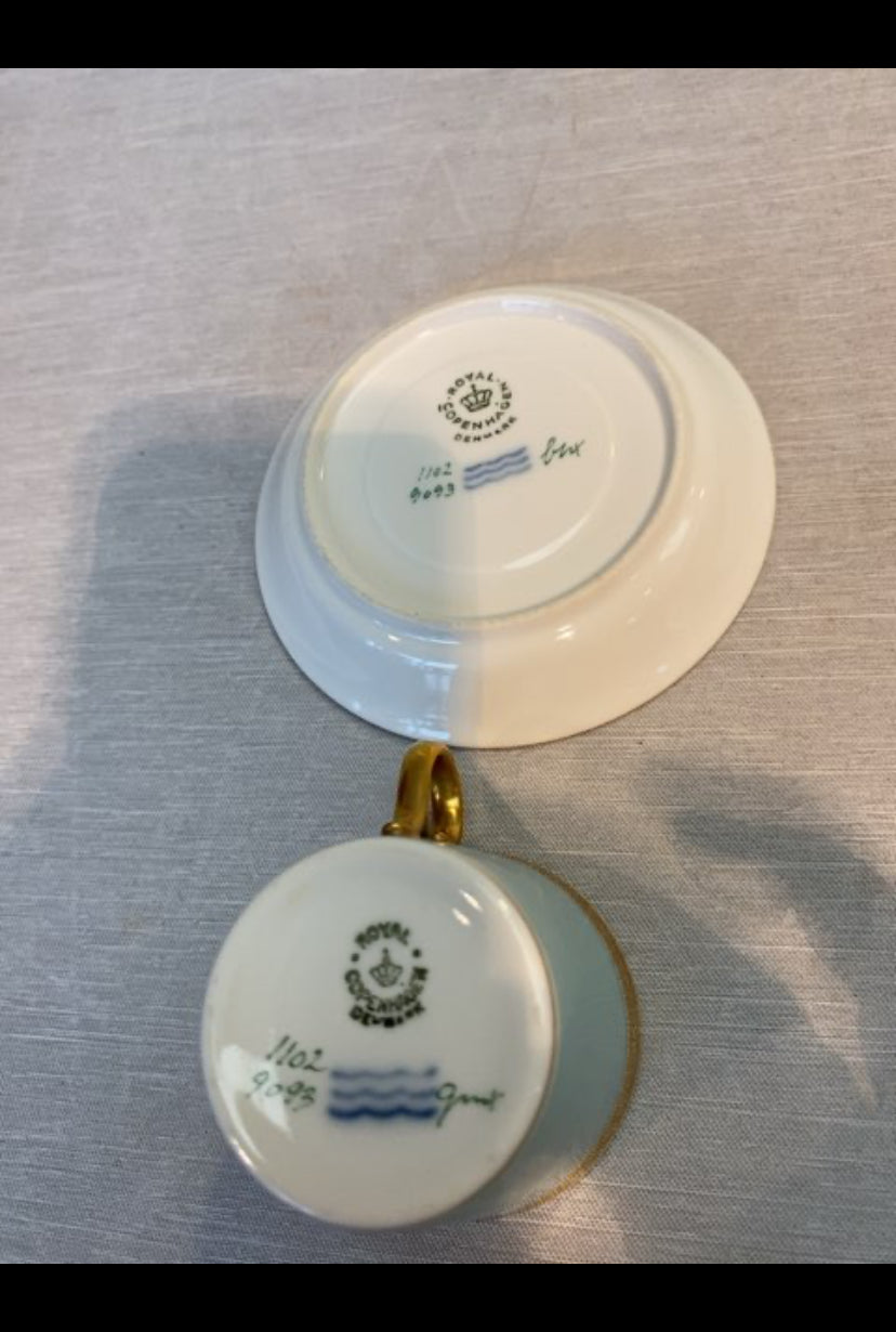 Royal Copenhagen lys blå